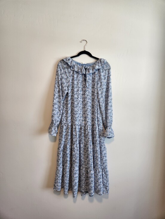 By The River Dresses & Skirts - By the River Floral Tiered Maxi Dress Boho Cottagecore Size Small